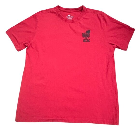 Nike Other - Nike 'The Nike Tee' Mens Basketball T-Shirt-Red/Black-Size L-GUC